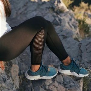 ZYIA Black Flame Light & Tight High Rise Leggings
